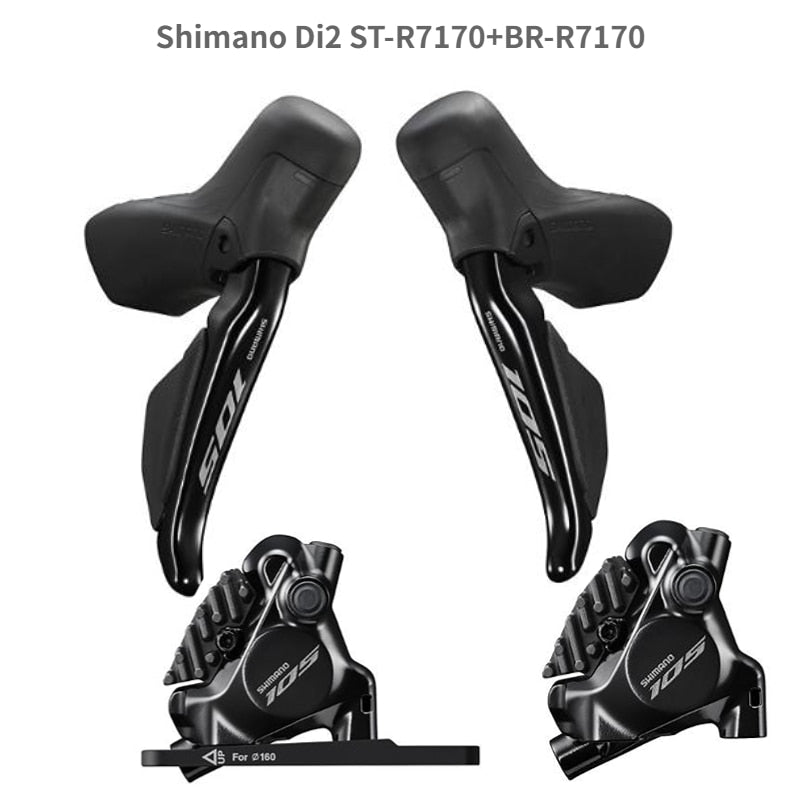 Novo shimano 105 Di2 12 velocidades - R7170 2x12 Freio a disco