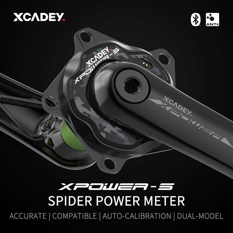 Sensor de Potência XCADEY XPOWER-S instalação nas coroas p/ Cannondale com BCD 104 e BCD 110