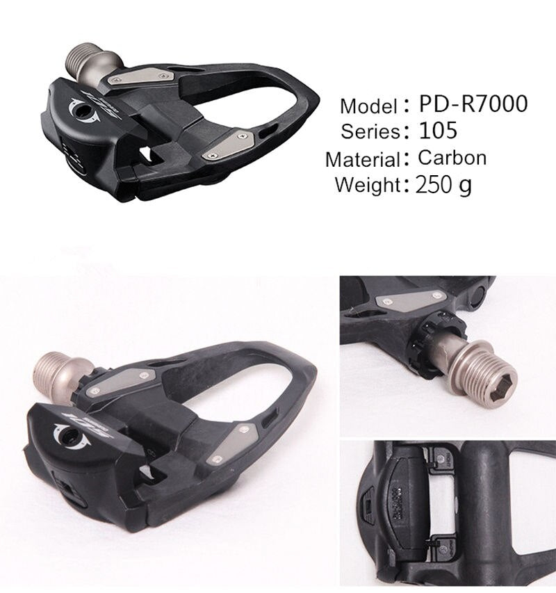 Pedal de carbono Shimano 105 PD-R7000