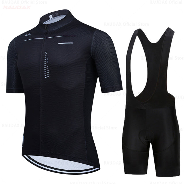 Conjunto de ciclismo (Bretelle + Camisa) Raudax