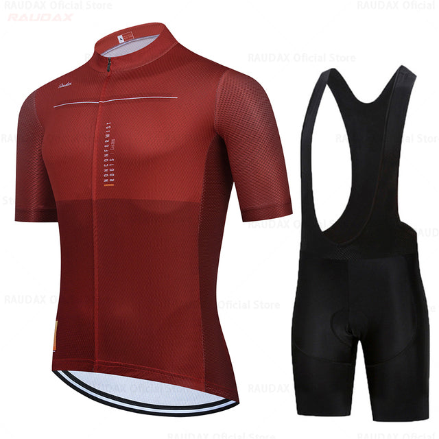 Conjunto de ciclismo (Bretelle + Camisa) Raudax