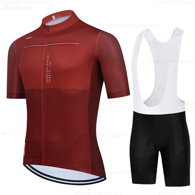 Conjunto de ciclismo (Bretelle + Camisa) Raudax