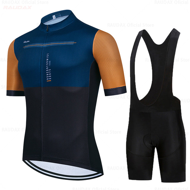 Conjunto de ciclismo (Bretelle + Camisa) Raudax