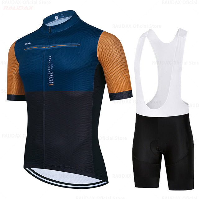 Conjunto de ciclismo (Bretelle + Camisa) Raudax