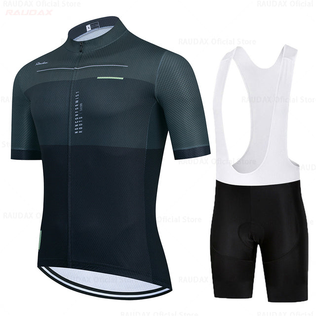 Conjunto de ciclismo (Bretelle + Camisa) Raudax