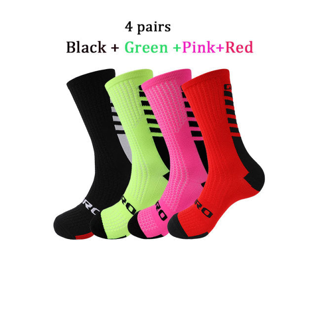 Meias de ciclismo GIRO (Kit c/ 4 pares) unisex