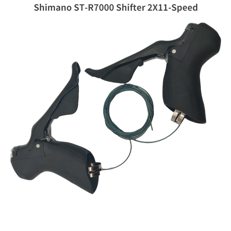 Alavanca de câmbio Shimano 105 Dual Control STI ST R7000 11 Velocidades PRETO