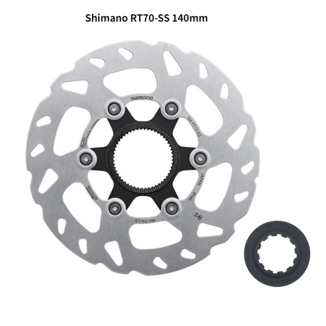 Disco de freio SHIMANO RT70 SM RT70 (140mm/160mm/203mm) para BR-R7070  e BR-R8070 modelo CENTER LOCK