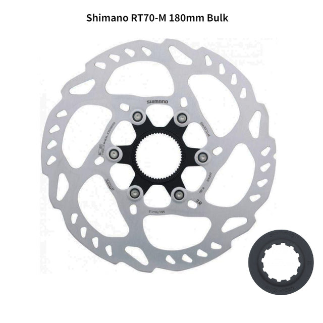 Disco de freio SHIMANO RT70 SM RT70 (140mm/160mm/203mm) para BR-R7070  e BR-R8070 modelo CENTER LOCK